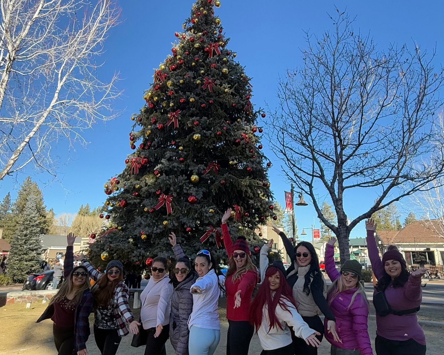 Christmas Parade Official Participant Spot with LA Hiking Baddies