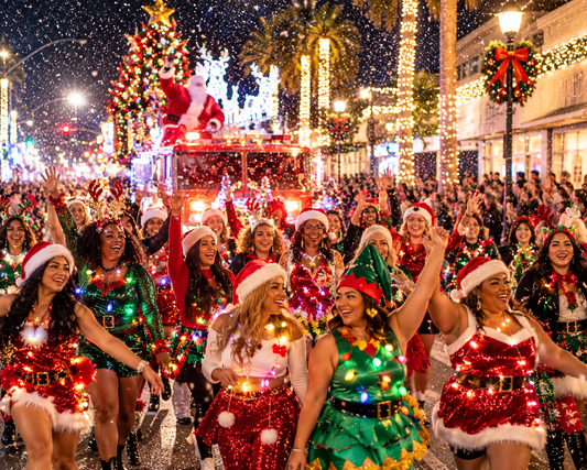 Christmas Parade Official Participant Spot with LA Hiking Baddies