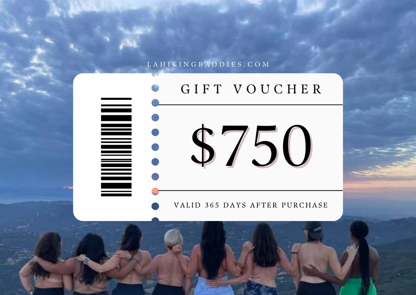 LA Hiking Baddies Virtual Gift Card